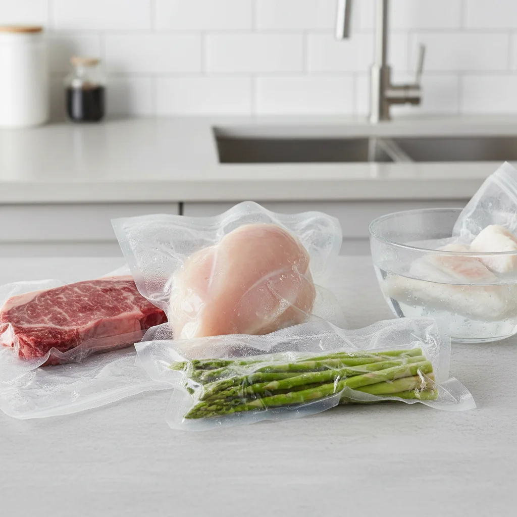 Vacuum Sealer Bags: How to Safely Defrost Foods
