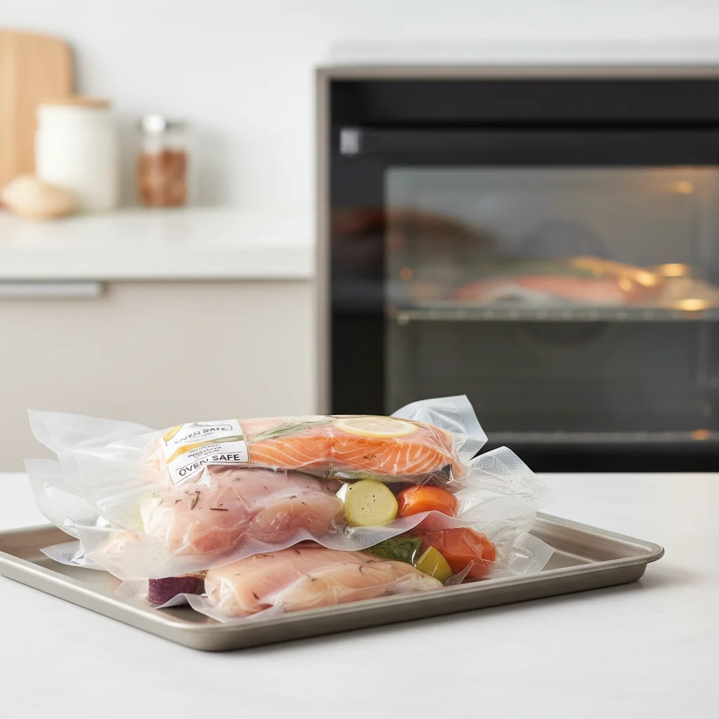 vacuum sealer bags oven safe
