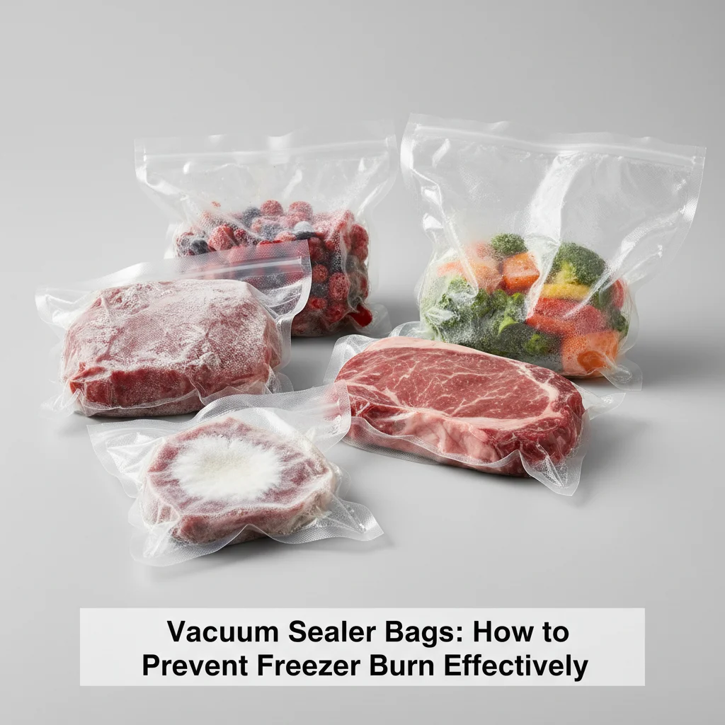 Vacuum Sealer Bags: How to Prevent Freezer Burn Effectively