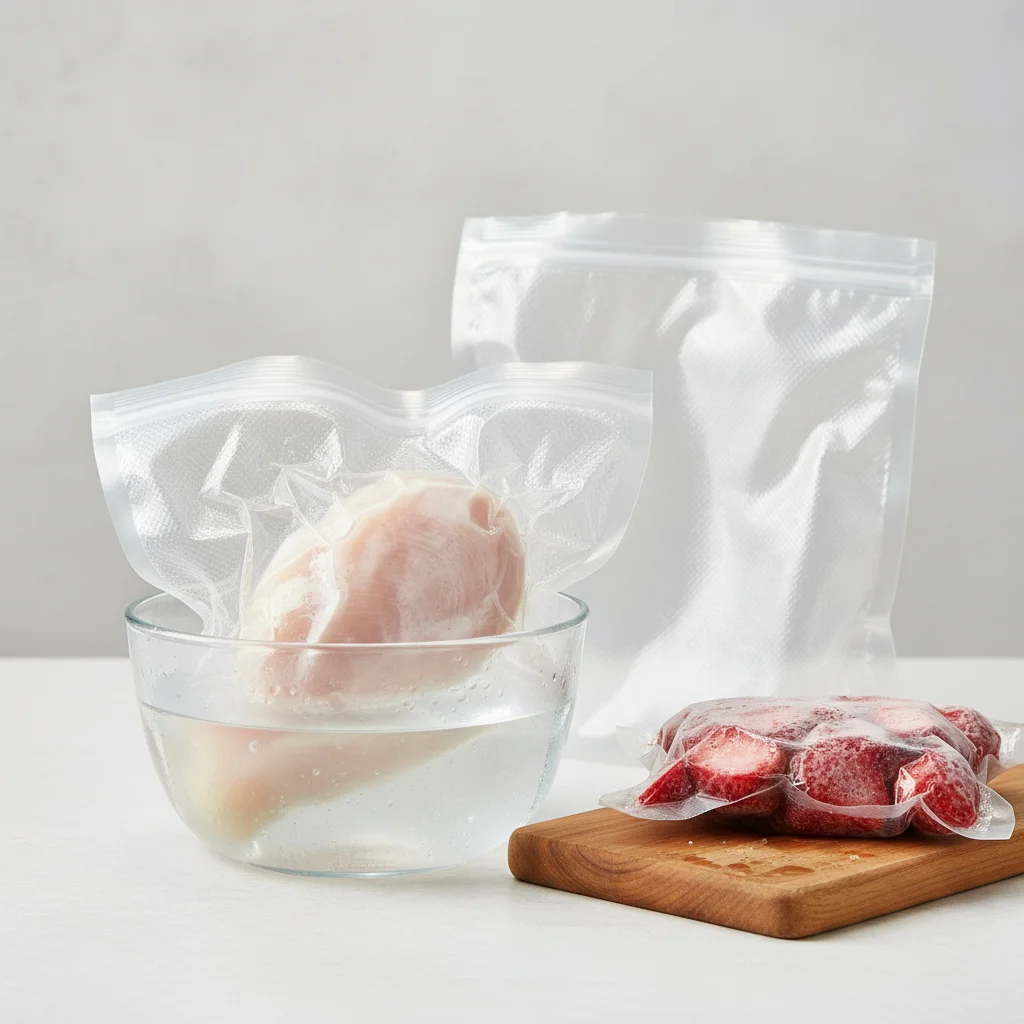 Vacuum Sealer Bags: How to Safely Thaw Frozen Foods